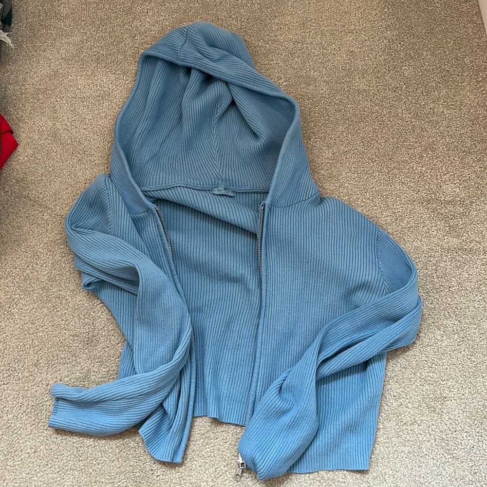 John Galt knit zip up